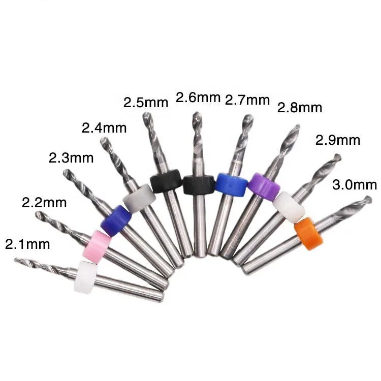Low Cost High Quality 1.8mm Tungsten Carbide Drill Bit for PCB Manufacturer/factory/supplier
