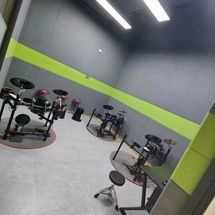 Custom Recording Music Room Soundproofing Studio Sound Acoustic Felt Panel Polyester Fiber Panel Acoustic