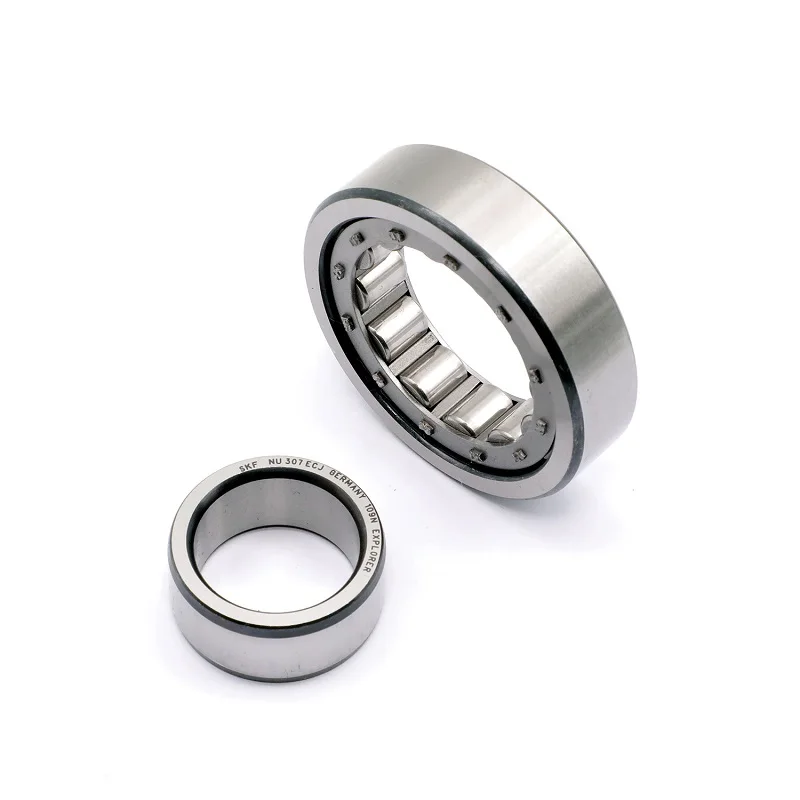 Original Factory NUP307 E Bearings Chrome Steel Single Row Cylindrical Roller Bearing NUP 306 308 309 310 E Roller Bearing