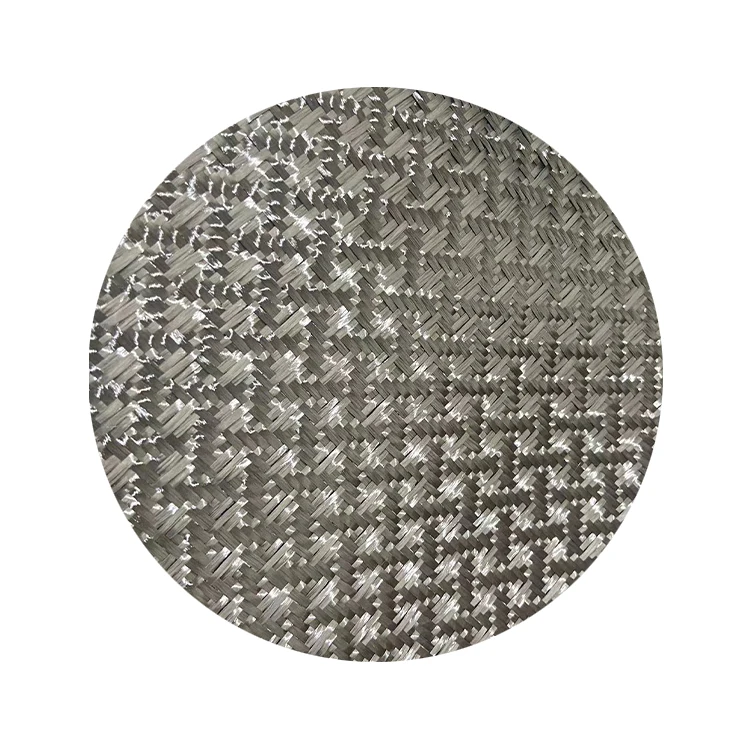 High Quality Colored Jacquard 3K Carbon Kevlar Aramid Hybrid Fabric