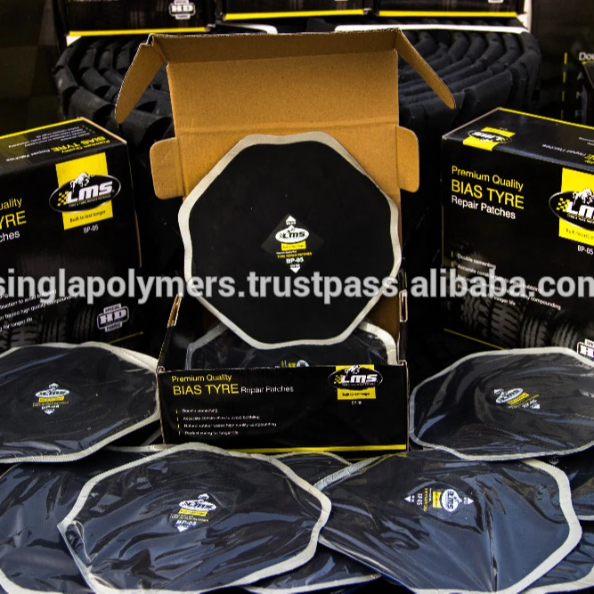 Bias tire/tyre patches