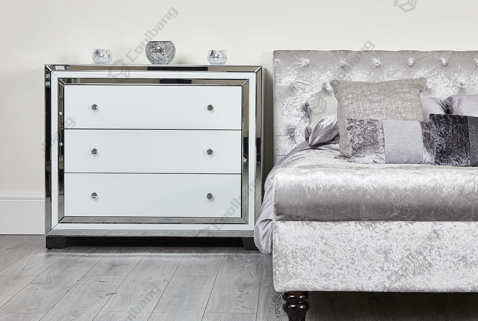 Coolbang гостиная тщеславие белые солнцезащитные очки с зеркальным стеклом комоды мебель комод ящика