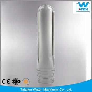 Manufacturer Price PET 55mm 750g Transparent Blue Preforms for 5Gallon Water Bottle Blowing Molding Machine
