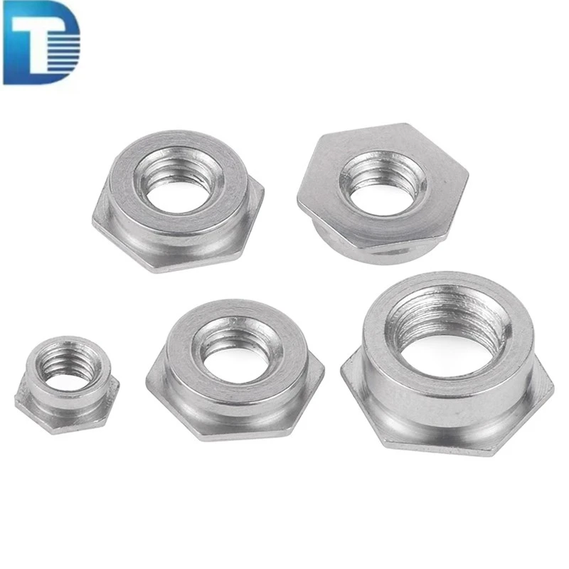 18-8 Stainless Steel INOX SS SUS 304 316 316L A2 A4 70 80 Metric Imperial Hexagon Flush Blind Self Clinching Nut Polished M3