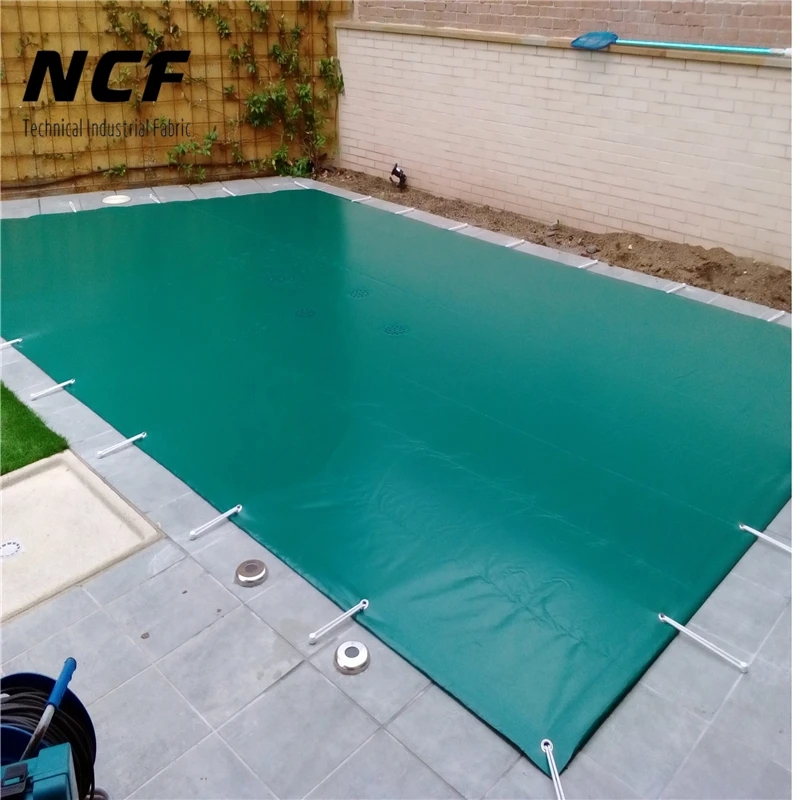 High Quality Swimming Pool System Protection Cubierta Lona De Pvc Lonas Para Piscinas De 6 X 10 M Winter Pool Cover