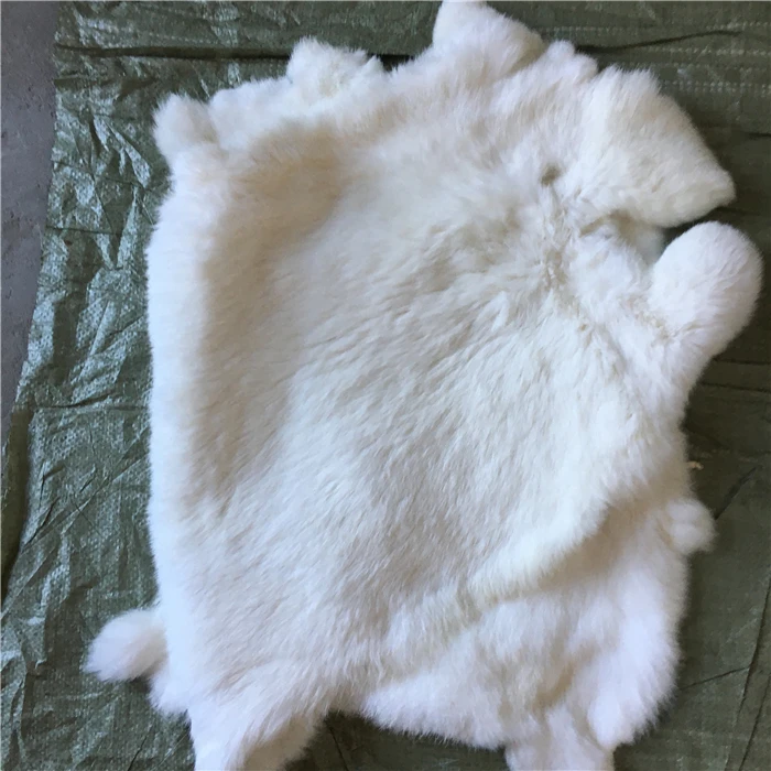 genuine raw chinchilla rabbit fur pelt for sale cheap price