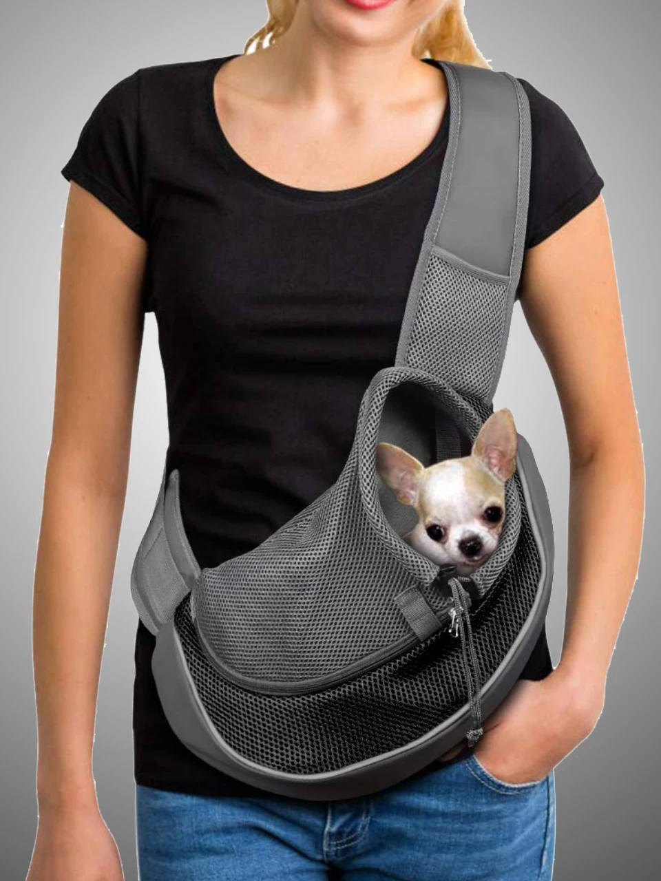 Pet Carrier Airline Approved Small Dog Carrier Shoulder Bag Soft Sided Collapsible Portable Travel Pet Cages, Carriers & Houses