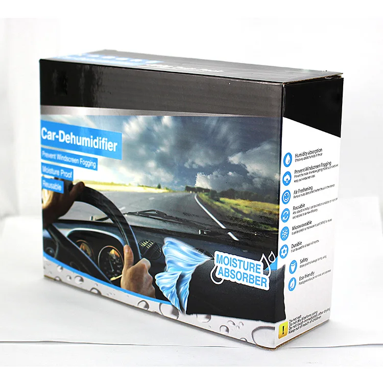 Hot-selling Portable  Removal Moisture Silica Gel Bag Car Dehumidifier Bag 1000g