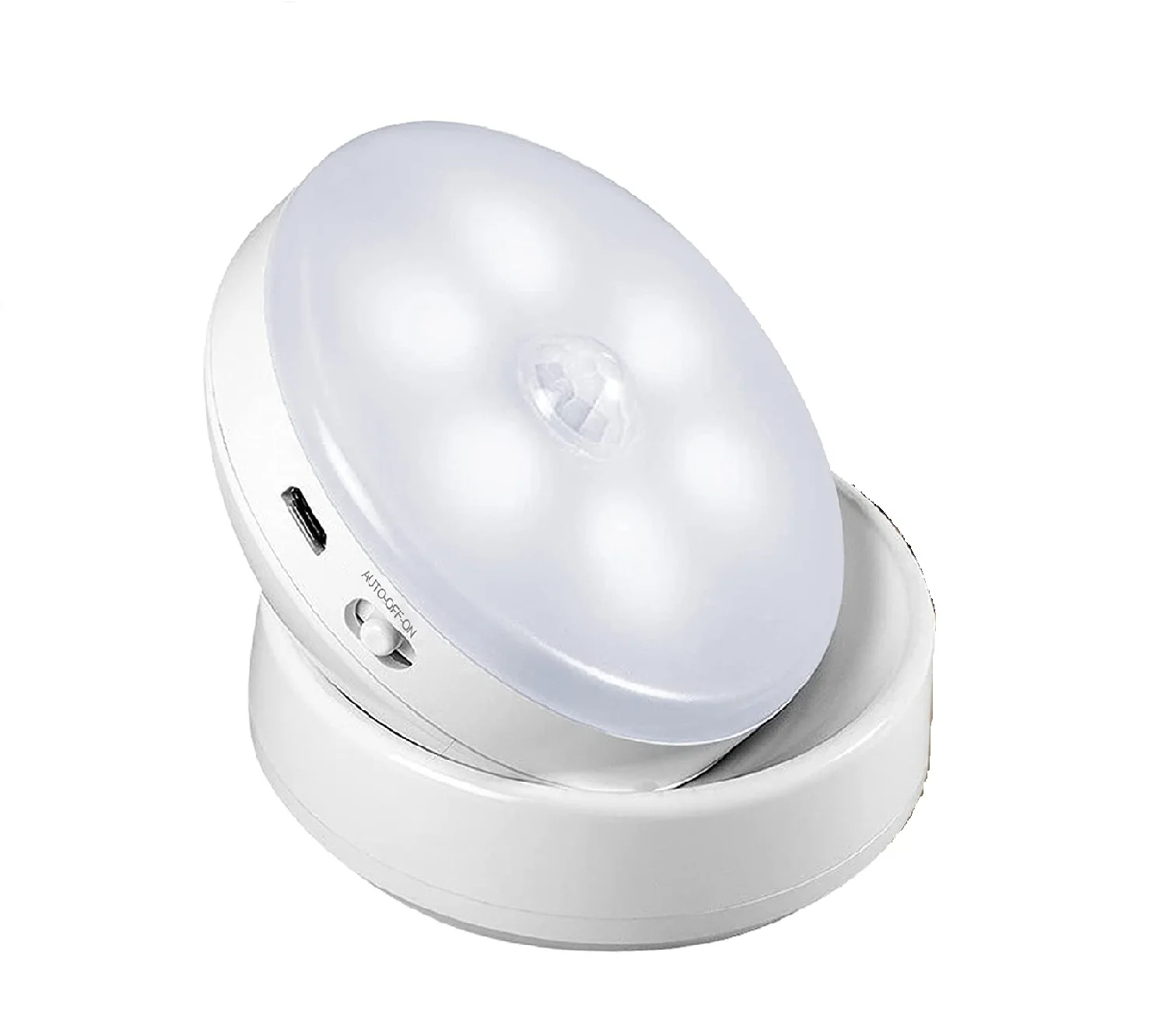 360 rotated PIR Motion Sensor led Wall Lamps Rechargeable Auto/On/Off led Night Light