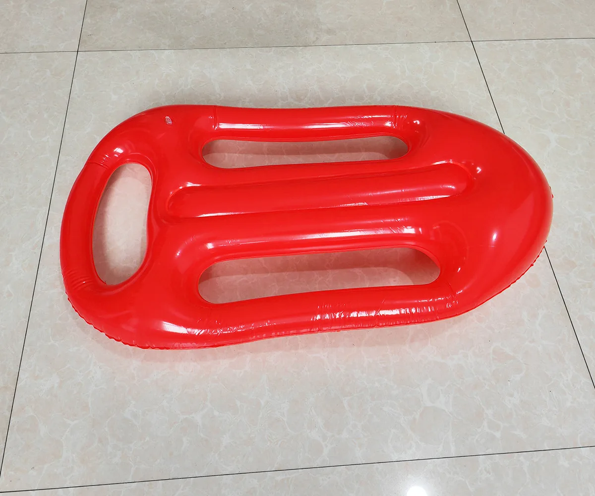 PVC Inflatable Red Kids Children Surfing Board Floating Board for Kids Swimming Practice