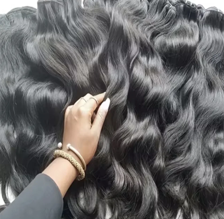 Raw Burmese Curly Hair Vendors High Quality Cambodian Natural wave / Raw Vietnamse hair Burmese Curly