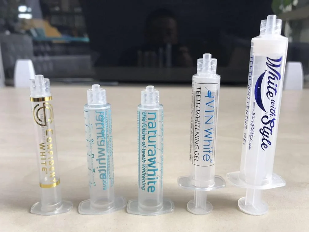 Manufacturer Cheap Wholesale Custom Carbamide Peroxide Syringe Teeth Whitening Gel