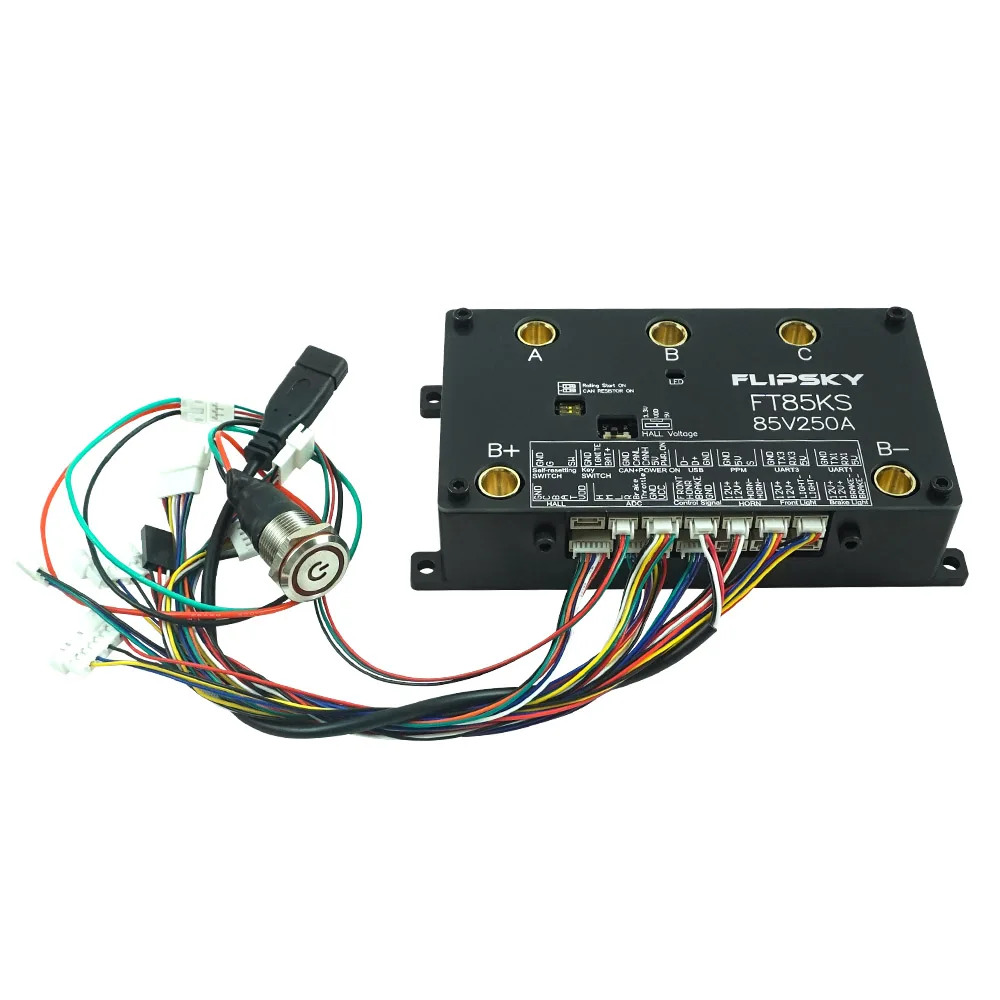 FLIPSKY FT85KS 85V 250A ESC supports ordinary upgrade switches and smart switches NON-VESC For E-Skateboard Ebike Robotics