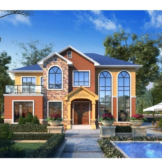 Сборная металлическая конструкция стальная сборная квартира офисное здание роскошная гостиничная вилла