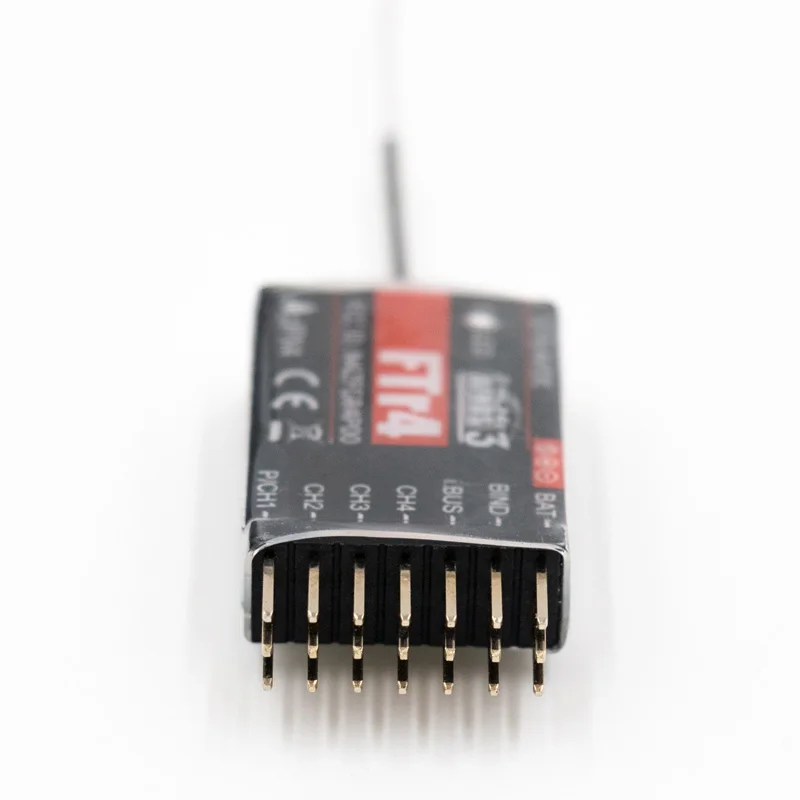 FlySky FTr4 2 4 ГГц 4CH AFHDS 3 RC ресивер для flysky NB4 PL18 Дрон с неподвижными крыльями детали поддерживающие PWM/PPM/I.bus/S.bus