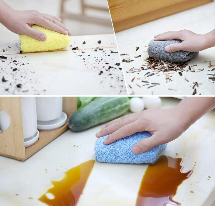 Чистящие тряпки из микрофибры высокое качество изготовления неабразивные полотенца для дома чистки C