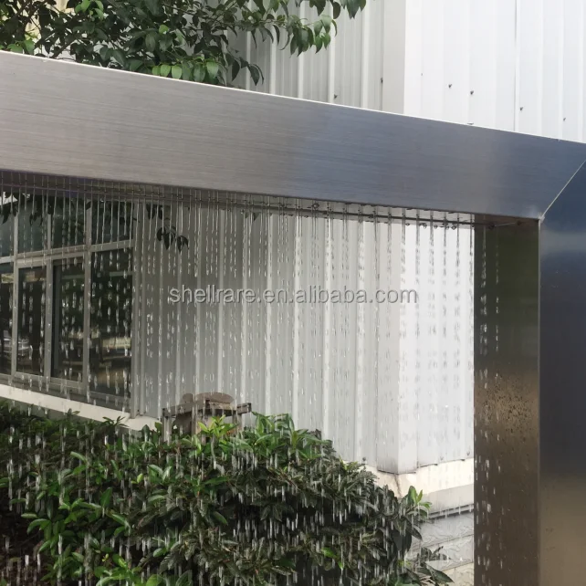 Водопад настенный декоративный для улицы, водонепроницаемая занавеска, фонтан, садовые водопады