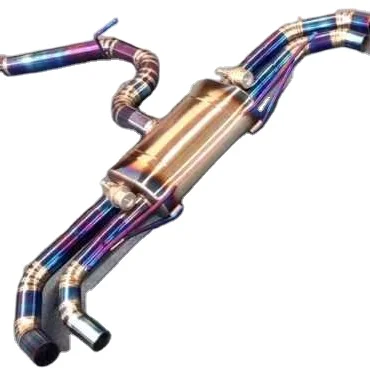
High quality Stainless Steel exhaust system 4 outlets 2 outlets Catback exhaust for Audi s3 