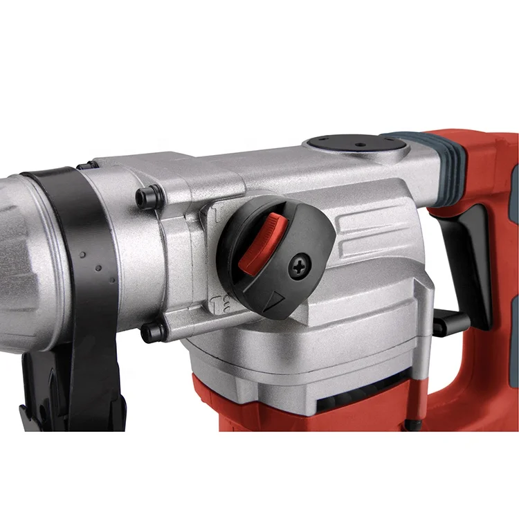 8890210 EXTOL Premium New 40mm SDS plus Three Functions Rotary Hammer Drill 1250W Power Tools Machine with Suspension Handle