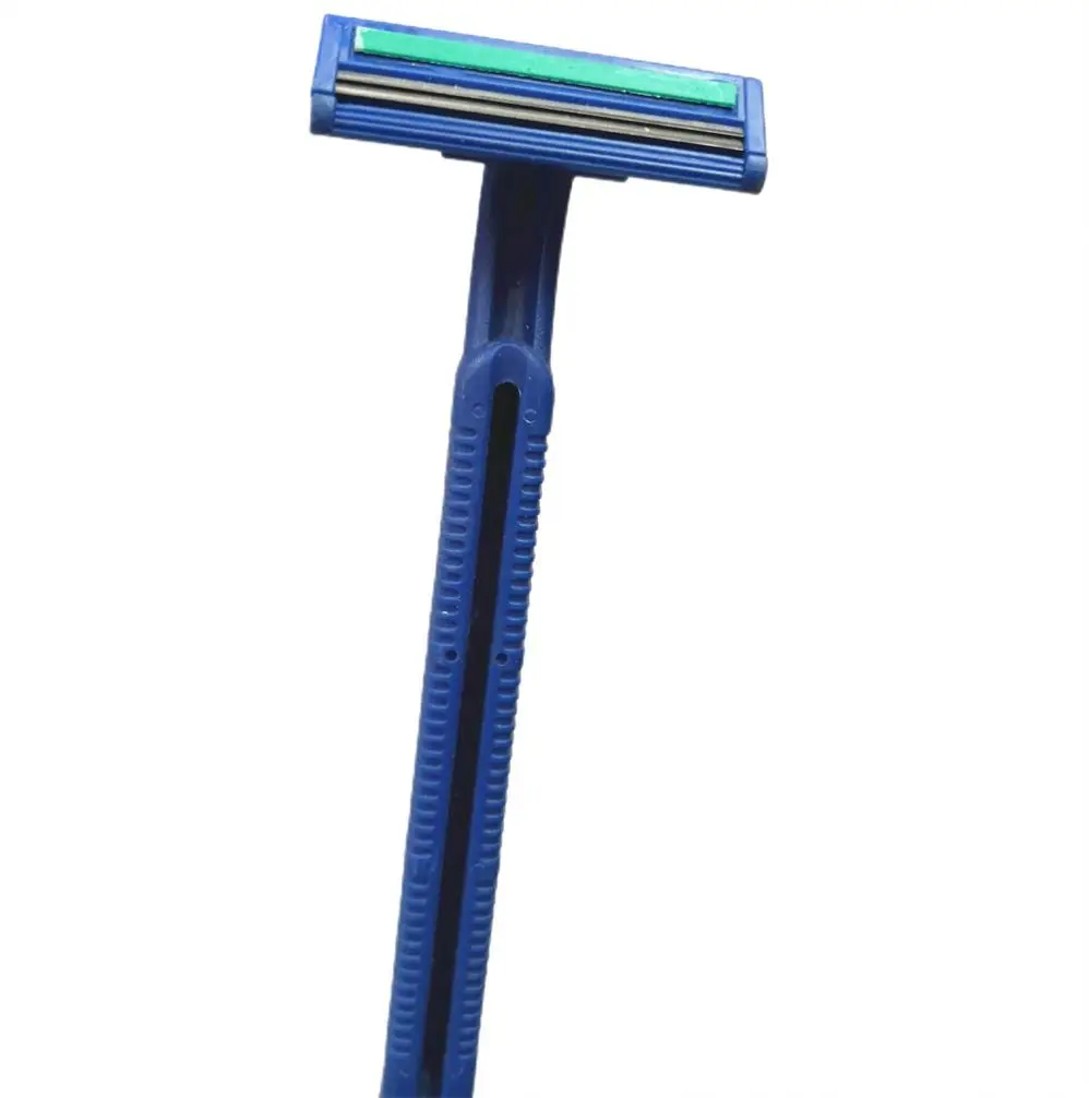 Plastic Disposable Razor With Lubricant Strip Manufacturer