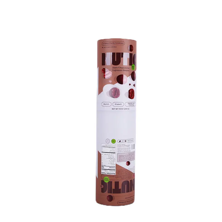 customized plastic OPP/CPP roll film for snack food packaging
