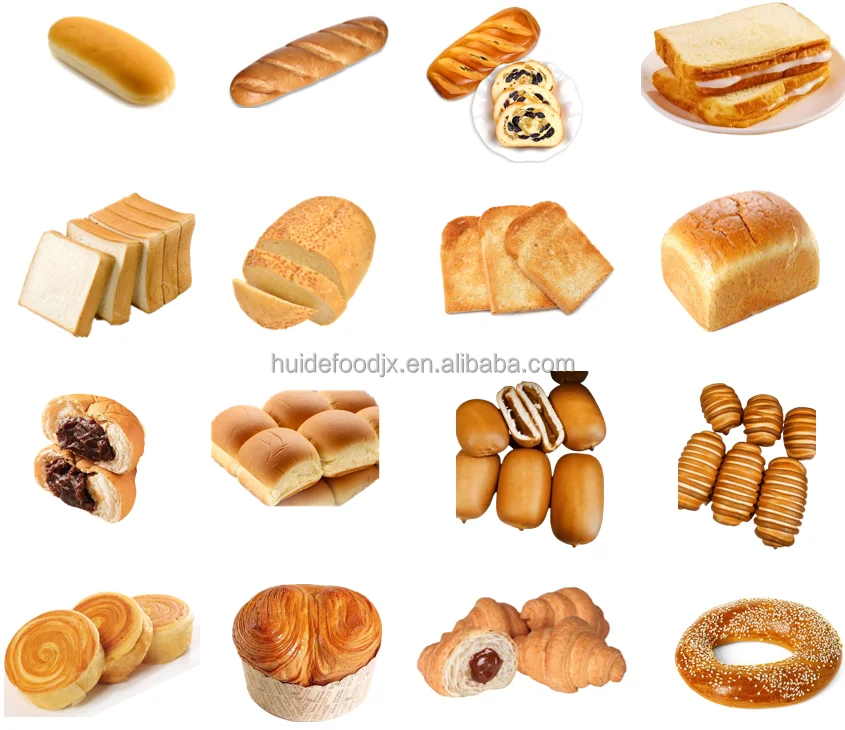 High Capacity Industrial Automatic Bread Production Line Making Machine Complete Line of Bread