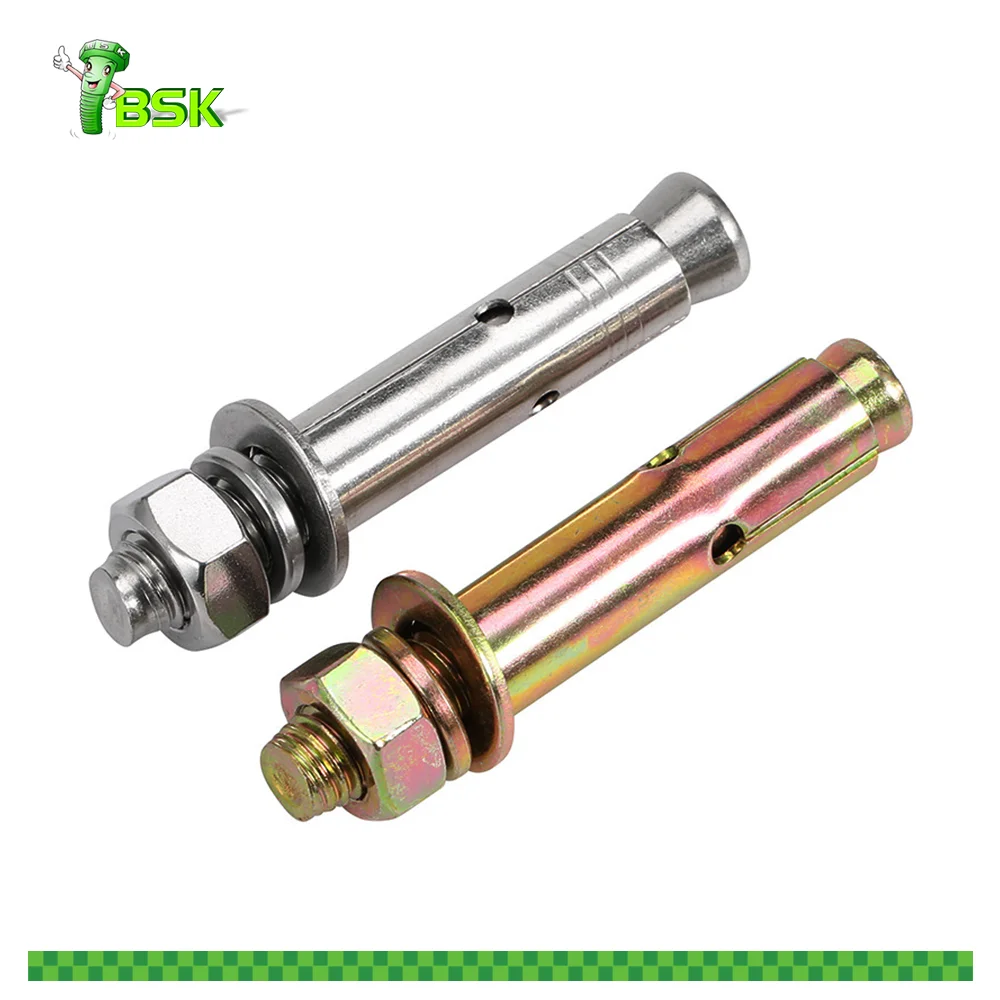 Anchor bolt M6 M8 M10 M12 M14 M16 M18 M20 M24 M30 stainless steel boulon concrete anchor bolts sleeve anchor