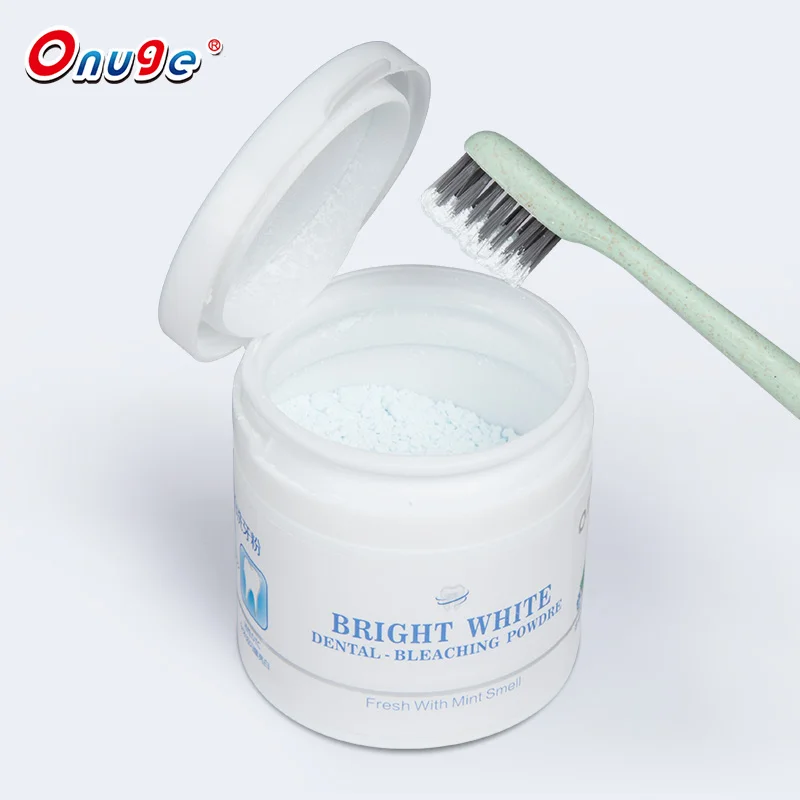 Pearl white teeth whitening type teeth whitening powder private label