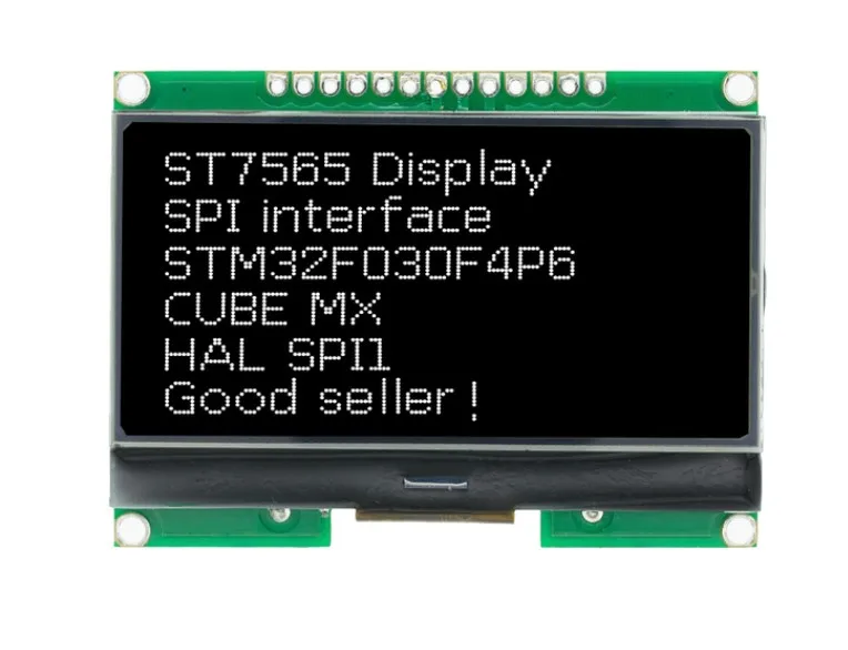 Lcd12864 12864-06D, 12864, LCD module, COG, with Chinese font, dot matrix screen, SPI interface