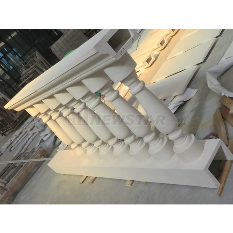 Балюстрада из мраморного камня балюстрады парапет