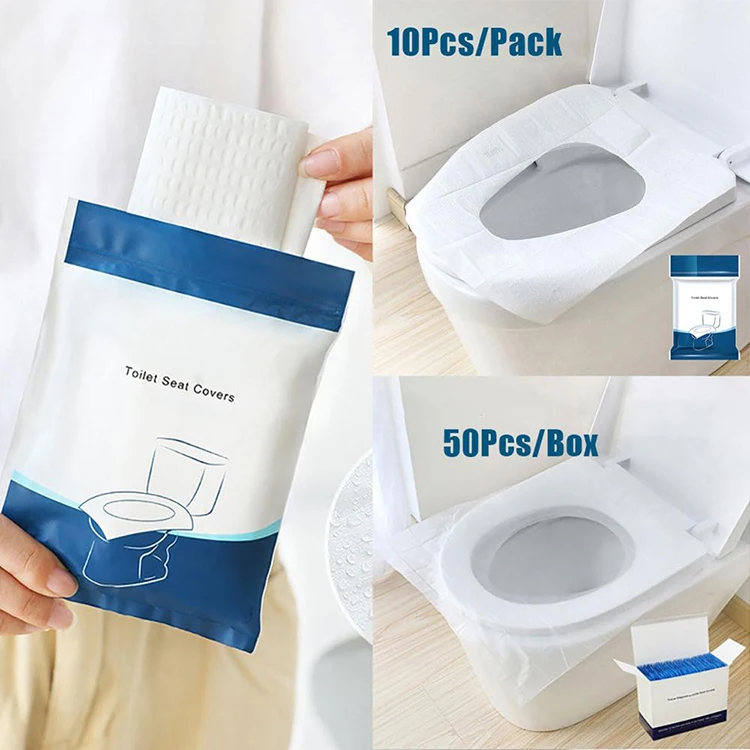 Manufacturer Wholesale Custom Travel Disposable Waterproof Paper Toilet Seat Cover