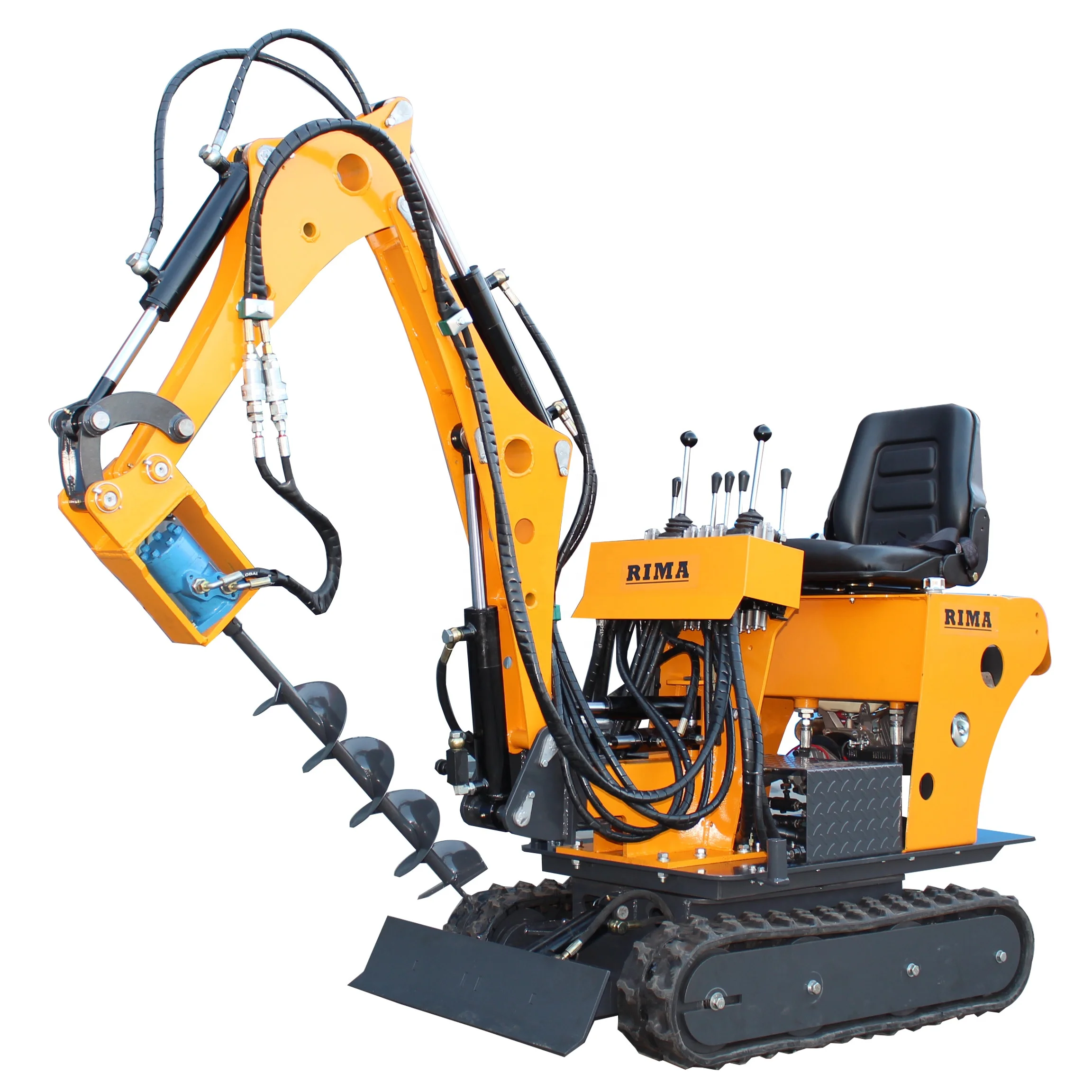 Towable digger backhoe 360 degree / mini excavator