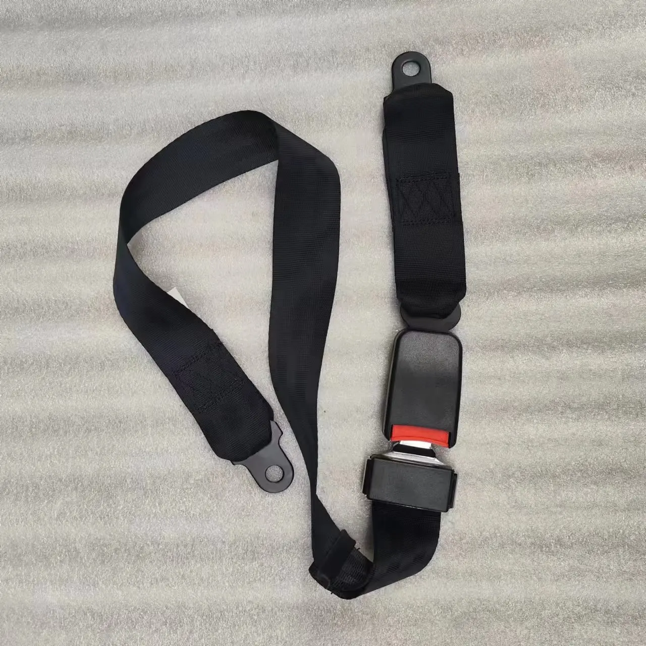 Sports Style 2-Point Safety Seat Belt for Bus Steel and Polyester Material Car Safety Spare Parts