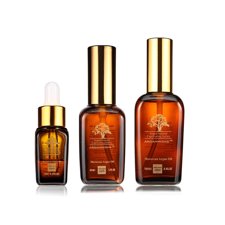 Arganmidas Manufacturer Direct Factory Organic Argan Oil Organic Repair Leave In Moroccan Argan Oil