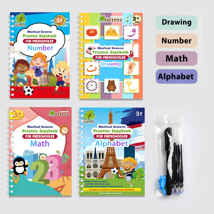 Children S Magical Tracing Workbooks 68 Pages Writing Practice Learning Write and Clean Books