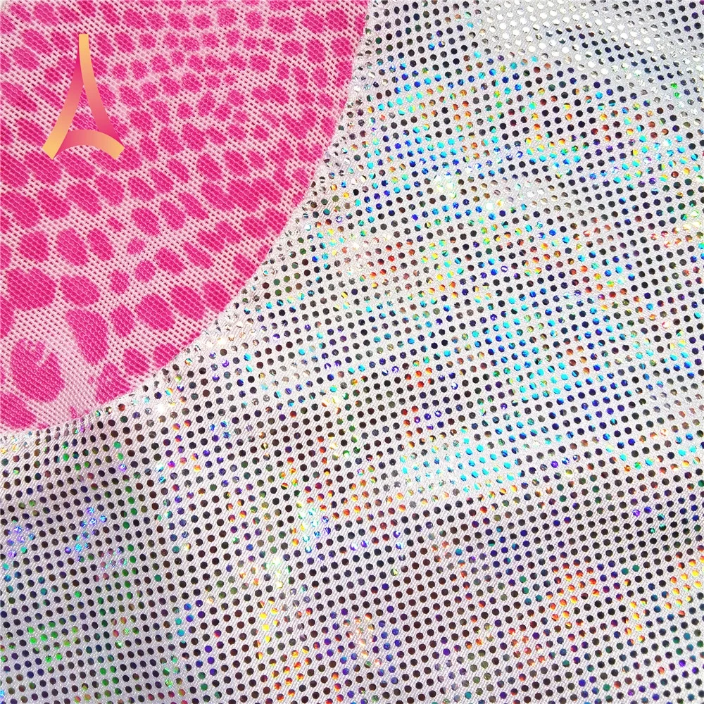 Mesh-paneled Shiny White Gymnastics Leotard Training Wear Gymnastics Leotards