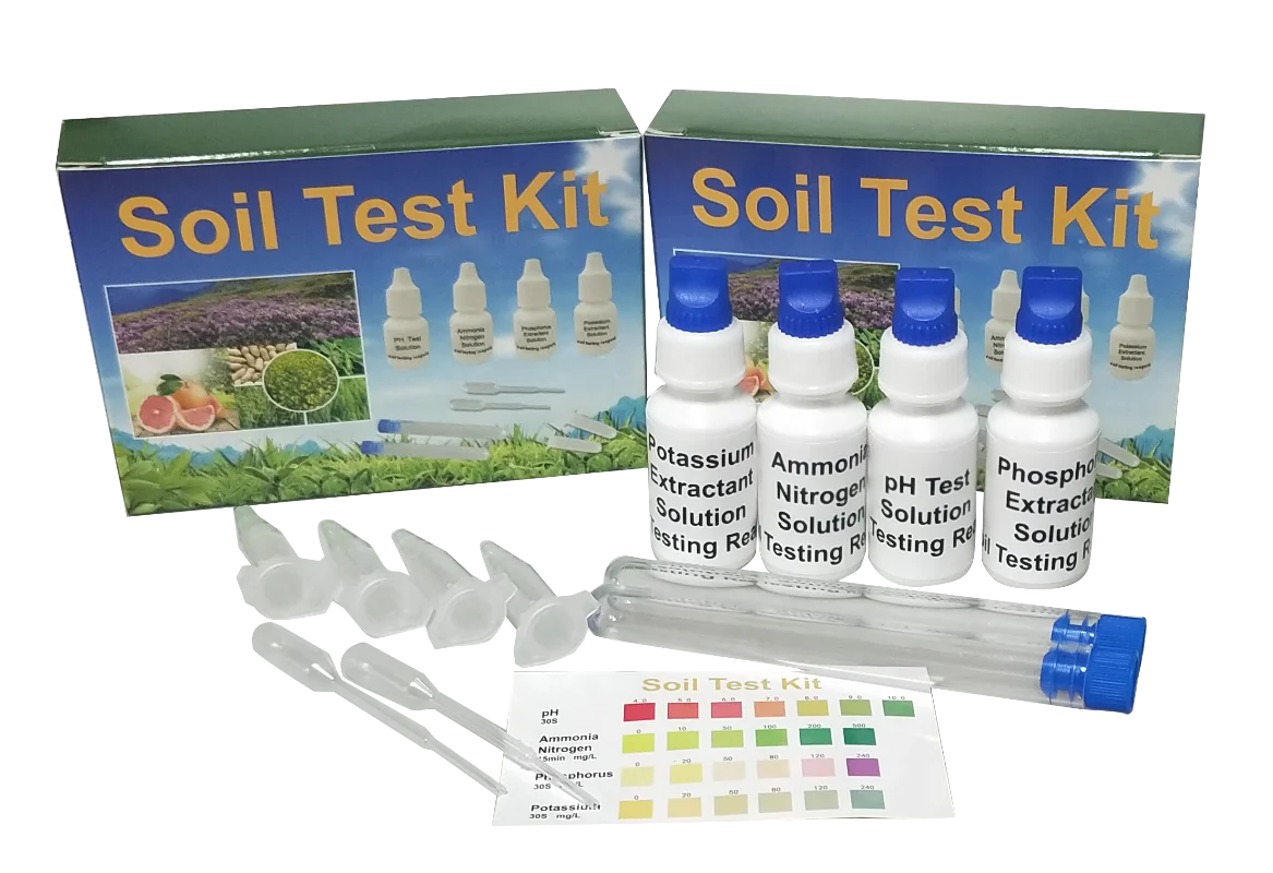Hot sell product easy reading Reliable and quick soil test kit  results in 30s /1 min soil test kits