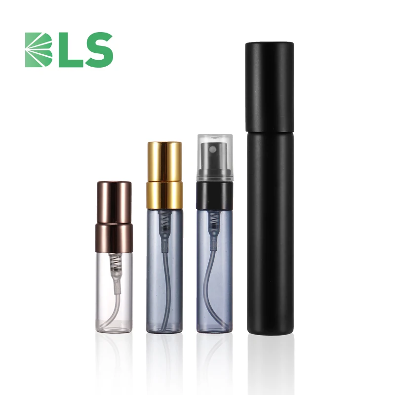 Wholesale Empty Clear Mini Atomizer perfume spray bottle, perfume tester 3ml 5ml 15ml perfume bottle