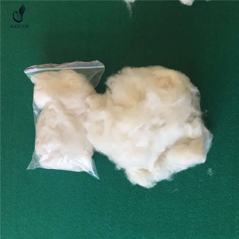 Factory wholesale supply Washed And Carded sheep wool fiber natural sheep hair fiber