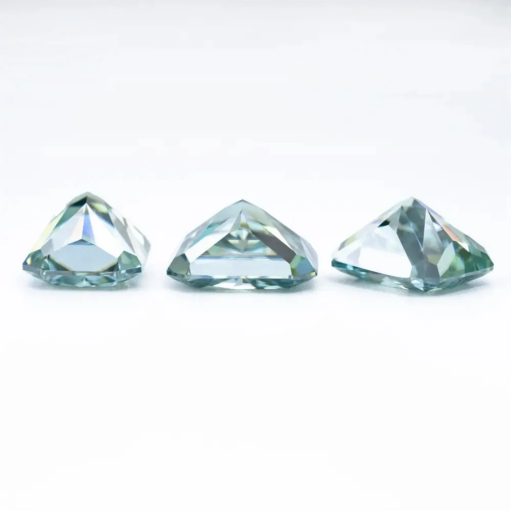 Заводская оптовая продажа moissanite vvs1 gra сертифицированный шампанское красный зеленый розовый серый черный цвет mossanite Алмазный рассыпной камень