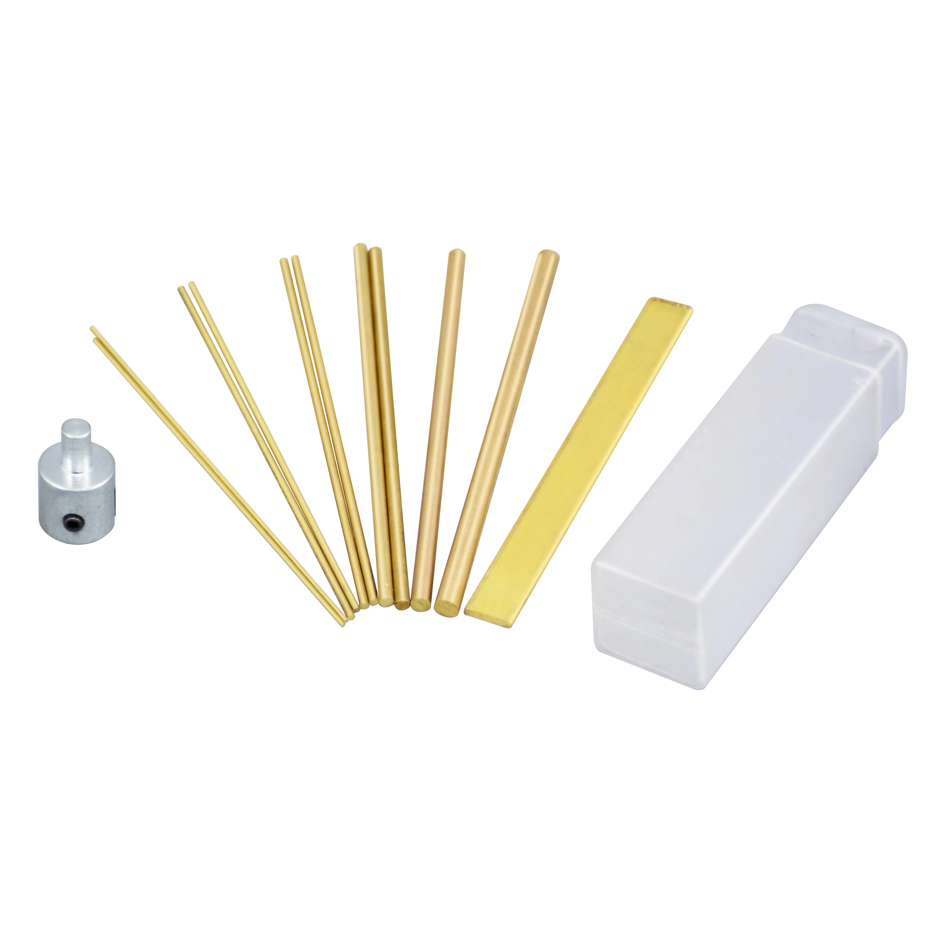 Broken tap remover specialized  hexagonal&pellet electrodes Tap Burner Brass Rod High Quality 10pcs