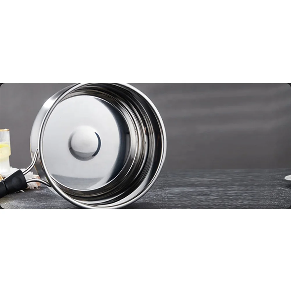 High Quality Pots And Pans Set Stainless Steel Milk Pot Sauce Pan 18cm/20cm With Factory Price