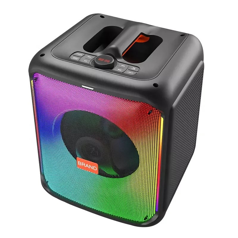 TEMEISHENG TMS-837 IPX4 Waterproof 8 inch Karaoke Bluetooth party wireless Portable speaker