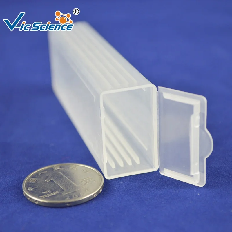 
for sale prepared microscopic plastic prepared slides box microscope slide box 