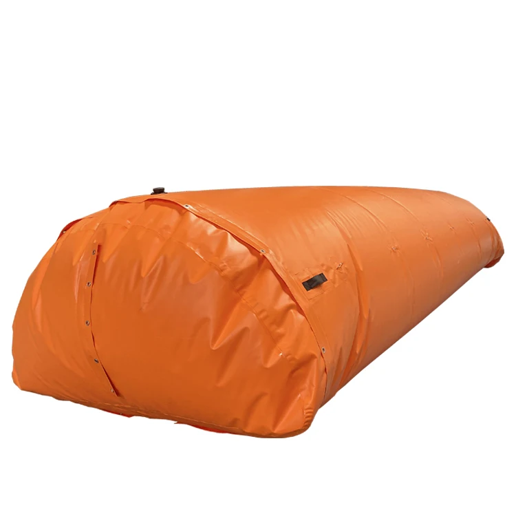 Litong customized size D shape inflatable water filled flood barrier