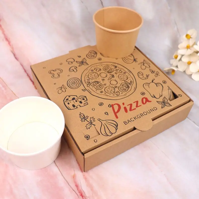 Hot Selling Full Color Manufacturers Box For Pizza