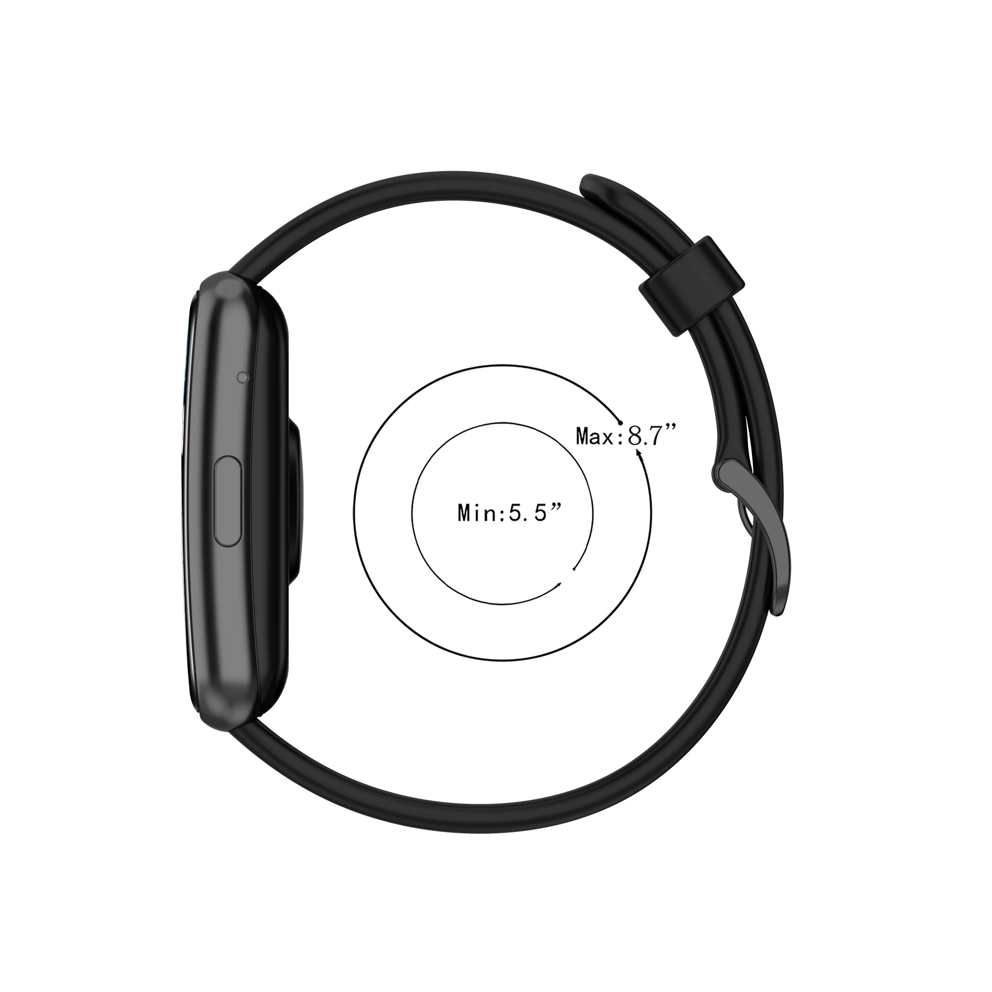 Хит продаж разноцветный силиконовый спортивный ремень для смарт-часов huawei Watch подходит новых специальных TIA-B09 аксессуаров
