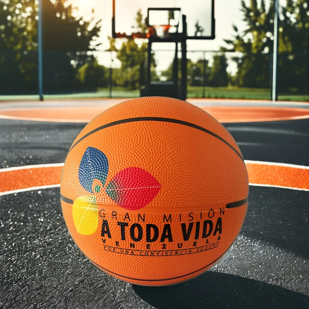 OEM/ODM Good Quality Promotion Cheap Basketball Custom Logo Printed Rubber Basketball Ball Size 5