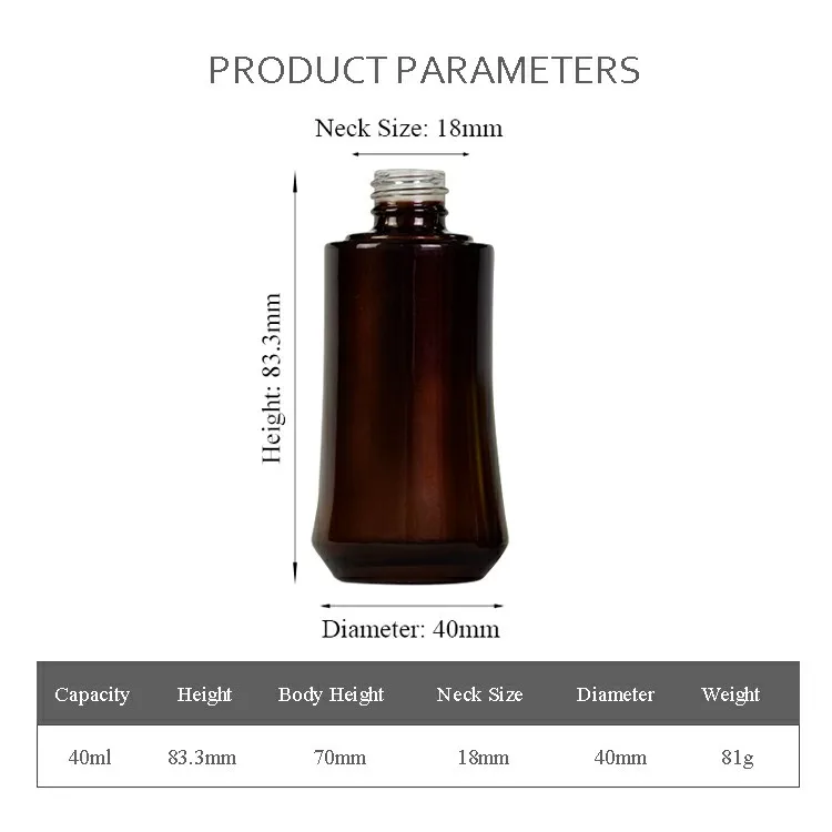 Wholesale hot sale skincare packaging container set custom color empty pump lotion glass 30ml cosmetic bottles With screw cap