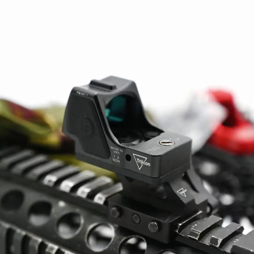 Factory Wholesale RMRS Mini Red Dot Sight Visual 4x Holographic Mirror Scope for 20MM Bracket Tactical Hunting Accessories
